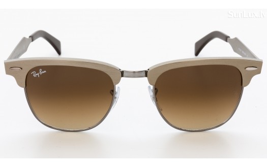 Ray-Ban Clubmaster Aluminum (RB3507 139/85 49mm) saules brilles